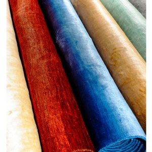 A simple Contemporary Designer silk rug- K14474